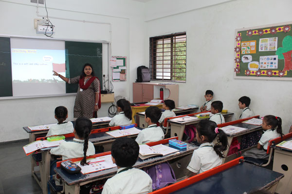 Ambe Group of Schools | GSEB - Dogital Classroom